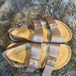 Classic Birkenstock sandals in size 37
